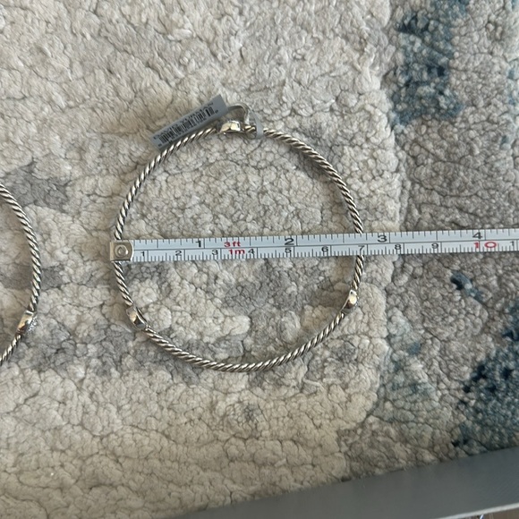 David Yurman Cable Bangle w/ Diamonds - Picture 13 of 15